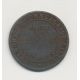 Module 5 Centimes - Visite Impériale à Lille - 1853 - Napoléon III - bronze - B/TB
