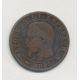 Module 5 Centimes - Visite Impériale à Lille - 1853 - Napoléon III - bronze - B/TB