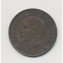 5 Centimes - 1853 BB Strasbourg - Napoléon III Tête nue - TB+