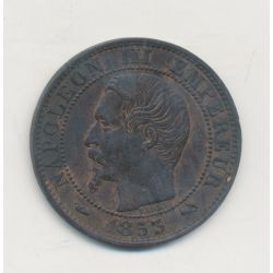 5 Centimes - 1853 B Rouen - Napoléon III Tête nue - TB/TB+