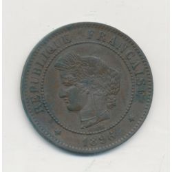 5 Centimes - 1896 A Paris ( faisceau) - Cérès - TTB