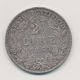 Vatican - 2 1/2 Lire 1867 R Rome - AN XXI - argent - TTB