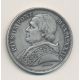 Vatican - 5 Lire 1870 R Rome - XXIV - argent - TTB
