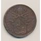 Vatican - 5 Baiocchi - 1853 R - Pius IX - TTB