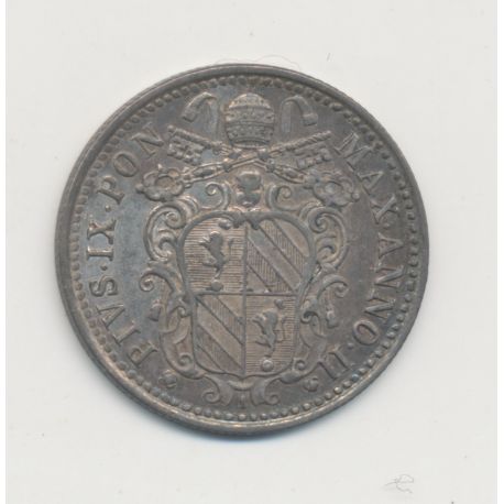 Vatican - 10 Baiocchi - 1847 R Rome - Pie IX - SUP