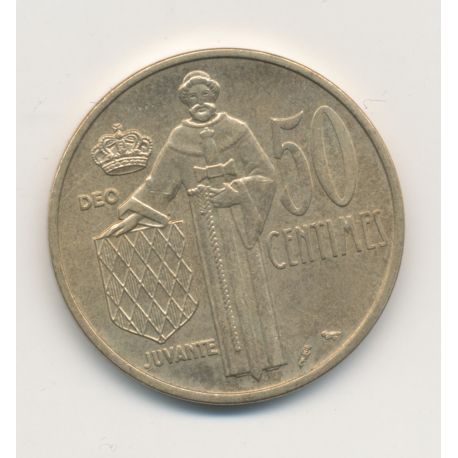 Monaco - 50 centimes 1962 - Rainier III - TTB+
