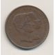 Belgique - 10 centimes 1853 - Mariage brabant - bronze - SUP
