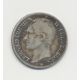 Belgique - 1/4 Franc 1849 LW - sans points - Léopold 1er - argent - TB