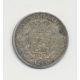 Belgique - 1/4 Franc 1849 LW - sans points - Léopold 1er - argent - TB