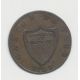 Suisse - 2 1/2 Rappen 1809 - Canton de Vaud - billon - TTB