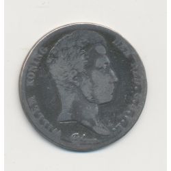 Hollande - 1/2 Gulden 1822 Utrecht - Guillaume 1er - B/TB