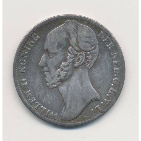 Hollande - 1 Gulden 1849 - Guillaume II - TB+