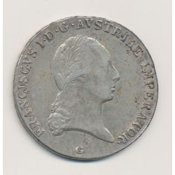 Autriche - 1 thaler 1823 G - François joseph - TB+/TTB