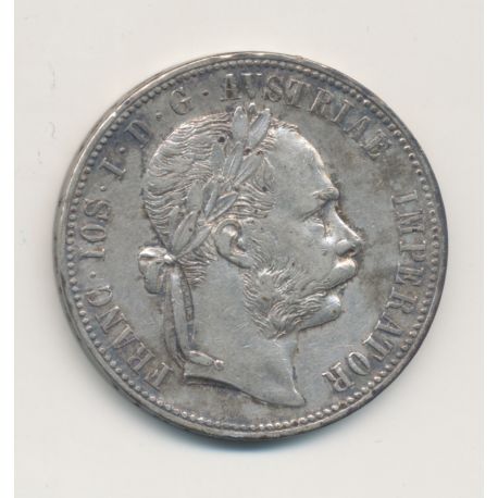 Autriche - 1 Florin 1882 Vienne - François Joseph I - argent - TTB+