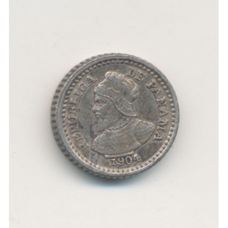 Panama - 2 1/2 Centesimos 1904 - argent - TTB