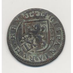 Espagne - 12 maravédis sur 8 maravédis - Philippe IV - 1613 - TTB+