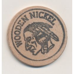 Etats-Unis - Wooden nickel - 21 mai 1959 - en bois - TTB