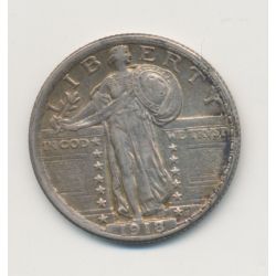 Etats-Unis - 1/4 Dollar 1918 Philadelphie - TTB+