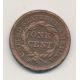 Etats-Unis - 1 Cent 1848 - cuivre - TTB+