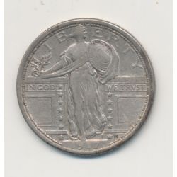 Etats-Unis - 1/4 Dollar 1917 Philadelphie - TB
