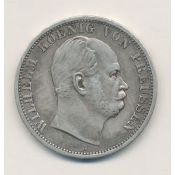 Allemagne - 1 Vereinsthaler 1871 A Berlin - Prusse - argent - TTB+