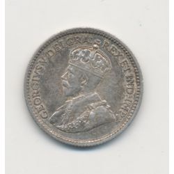Canada - 5 cents 1912 - George V - argent - TTB+