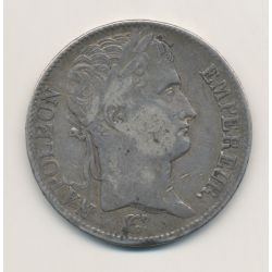 5 Francs Napoléon empereur - 1811 T Nantes