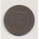 Angleterre - 1/2 Penny Lancaster Token - 1792 - cuivre - TB