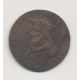 Angleterre - 1/2 Penny Lancaster Token - 1792 - cuivre - TB