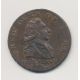 Angleterre - 1/2 Penny Londres - Lancaster 1792 - cuivre - TTB