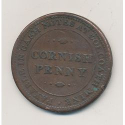 Angleterre - Cornish Penny - dolcoat mine - cuivre - TTB