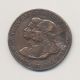 Angleterre - 1/2 Penny Middlesex - guard and glory - cuivre - TB