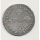 Louis XIII - 1/4 écu 1642 M Toulouse - argent - TTB+