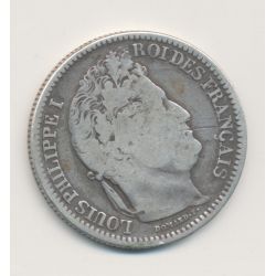 Louis philippe I - 2 Francs - 1841 B Rouen - B/TB