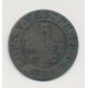 Allemagne - Westphalie - 5 Cent 1809 C Cassel - cuivre - TB