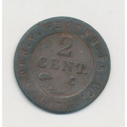 Allemagne - Westphalie - 2 Cent 1810 C Cassel - cuivre - TB