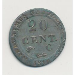 Allemagne - Westphalie - 20 centimes 1810 C Cassel - TB+