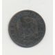 1 Centime Napoléon III - Tête nue - 1855 A Paris - main/ancre - TB+