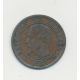 1 Centime Napoléon III - Tête nue - 1855 D Lyon - ancre - TB+