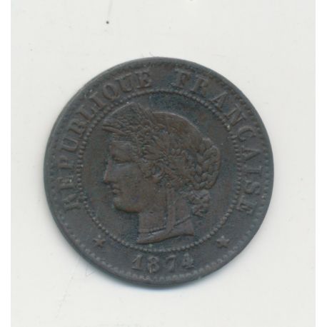 1 Centime Cérès - 1874 A Paris - TB+