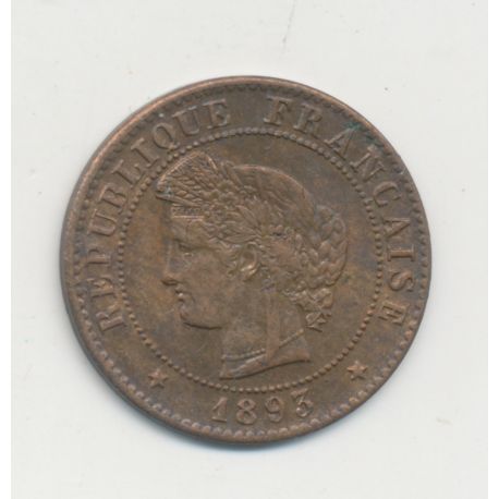 1 Centime Cérès - 1893 A Paris - TTB+