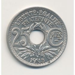 25 centimes Lindauer - 1915 souligné - SUP