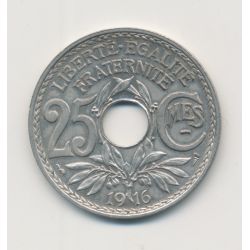 25 centimes Lindauer - 1916 souligné - TTB+
