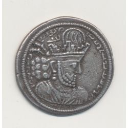 Royaume Sassanide - Drachme - Sapor II - argent - TTB