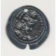 Royaume Sassanide - Drachme - Hormizd II - argent troué - TB+