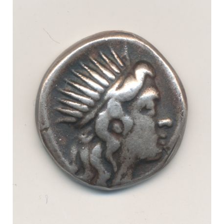 Ile de carie - Drachme - Rhodes - argent - TTB
