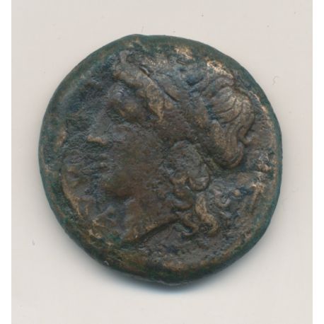Campanie Néapolis - Litra - bronze - TB