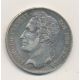 Belgique - 5 Francs 1848 - Léopold 1er - argent - TTB