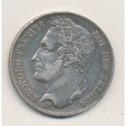 Belgique - 5 Francs 1848 - Léopold 1er - argent - TTB