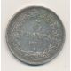 Belgique - 5 Francs 1848 - Léopold 1er - argent - TTB
